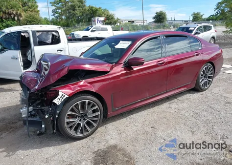 2020 BMW 740I from USA, damaged, VIN WBA7T2C06LCD39135